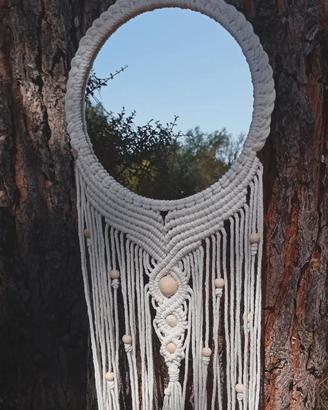 Specchio Macramè 