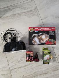 Lampada per terrario