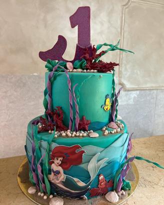 Torta scenografica di Ariel