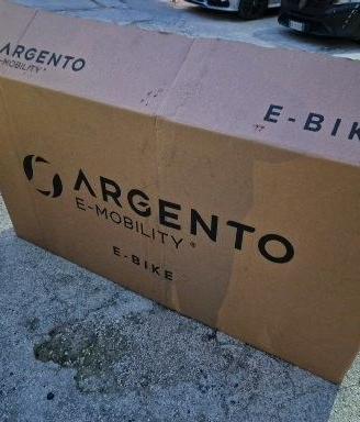 BICI-BIKE ELETTRICA-PIEGH-MARCA ARGENTA-MINI-MAX-