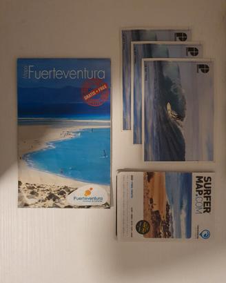 Fuerteventura - mappa turistica.