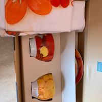 Thun set colazione 2 tazze ,piattini, tovagliette