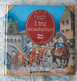 libro per bambini I tre moschettieri 
