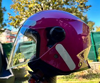 Casco Fucsia Misura XS