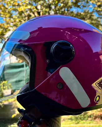 Casco Fucsia Misura XS