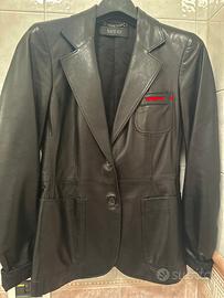 🖤 Giacca da donna GUCCI in vera pelle tg 40