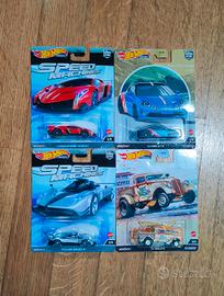 Set 4 Hot Wheels premium