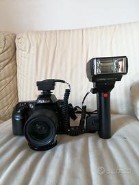 Nikon F60 analogica (rullini) con obiettivo