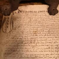 manoscritto in carta pecora 