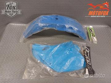 KIT PLASTICHE KAWASAKI KX 1992 1993 UFO BLU NUOVO
