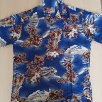 Camicia vintage hawaiiana anni '50 rockabilly