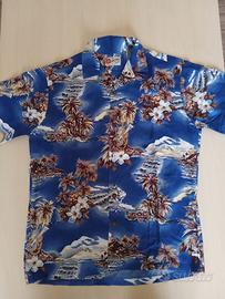 Camicia vintage hawaiiana anni '50 rockabilly