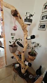 porta bottiglie e porta fiori