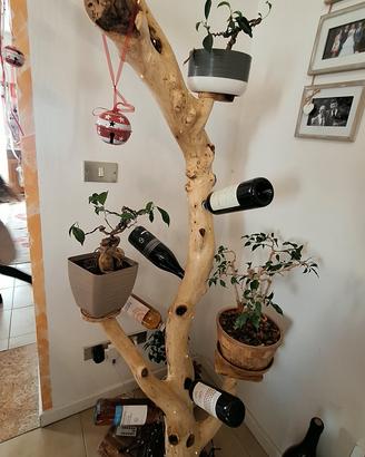 porta bottiglie e porta fiori