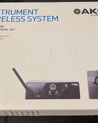AKG Mini Pro PT 40M microfono wireless