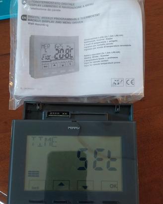 Termostato con istruzioni