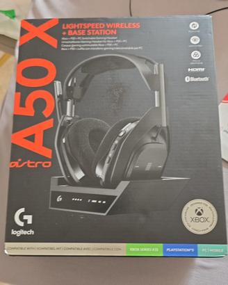 Cuffie da gaming Logitech astro a50x come nuove