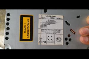 Autoradio Alpine Cde-103BT