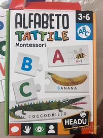 Alfabeto tattile Montessori - Headu