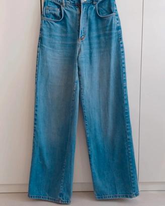 jeans zara palazzo