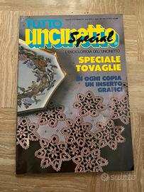 rivista vintage ‘tutto uncinetto special’ tovaglie