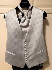 Gilet panciotto e cravatta ascot Carlo Pignatelli