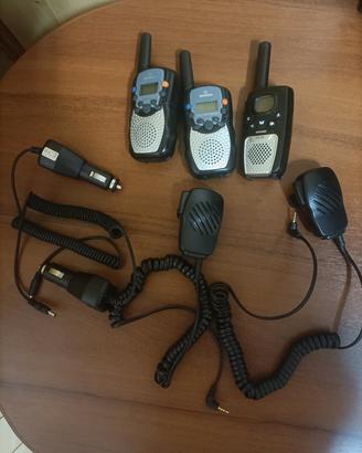 Walkie talkie e accessori