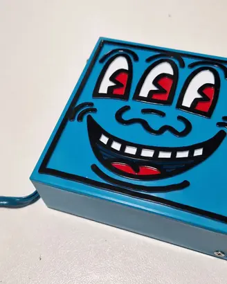 Rara POP SHOP Radio - Design Keith Haring