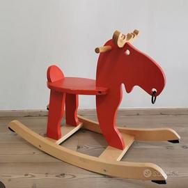 Cavallo a dondolo  di legno Ikea