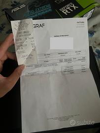 ASUS Dual NVDIA GeForce RTX 3060 12GB - come Nuova