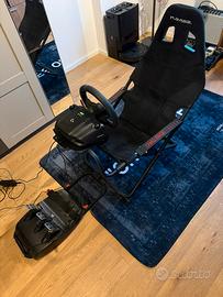 Logitech G923 + Playseat Challenge PS5 PS4 PC