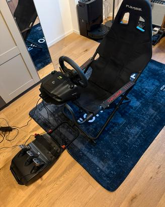 Logitech G923 + Playseat Challenge PS5 PS4 PC