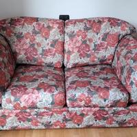 Divano letto a fiori
