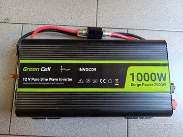 Inverter onda pura  Green Cell 1000/2000