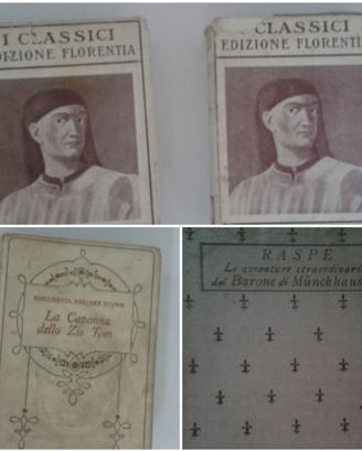 Libri antichi rari inizi Novecento 1a edizione