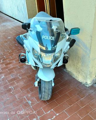 moto elettrica bambino BMW polizia