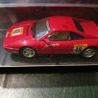 modellino Ferrari 348 TB Challenge 48 Red YOKOHAMA