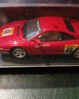 modellino Ferrari 348 TB Challenge 48 Red YOKOHAMA