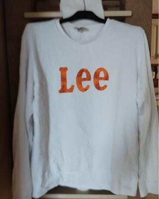 FELPA DONNA DI COTONE BRAND LEE COLORE BIANCO