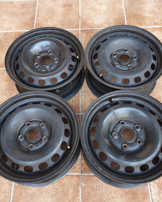 Cerchi ferro audi volkswagen 6j x 15 h2 et45 5x112