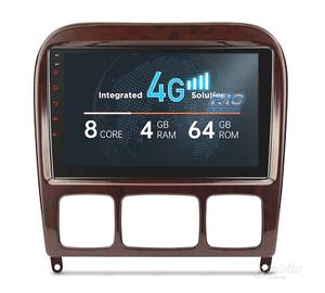 RADIO GPS ANDROID 10 PER MERCEDES CLASSE S W220 98
