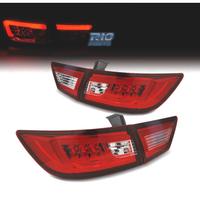 FANALI PER RENAULT CLIO 4 13-16 LIGHT BAR ROSSO CR