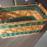 Cesto in vimini per cuccina cane/gatto