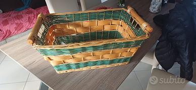 Cesto in vimini per cuccina cane/gatto