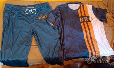 Completo sportivo Estivo taglie forti 6XL