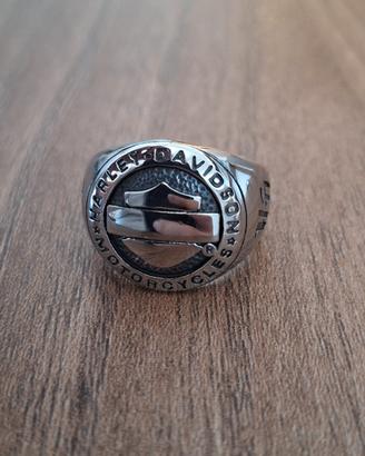 Anello harley davidson BAR e SHIELD logo 