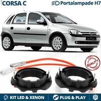 ADATTATORI per OPEL CORSA C montaggio KIT LED H7