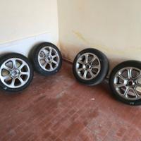 cerchi in lega 16 e cerchi ij ferro 15