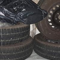 4 cerchi in ferro 16 pollici golf 6