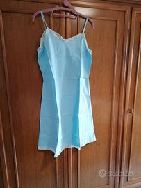 camicia da notte vintage con pizzo 